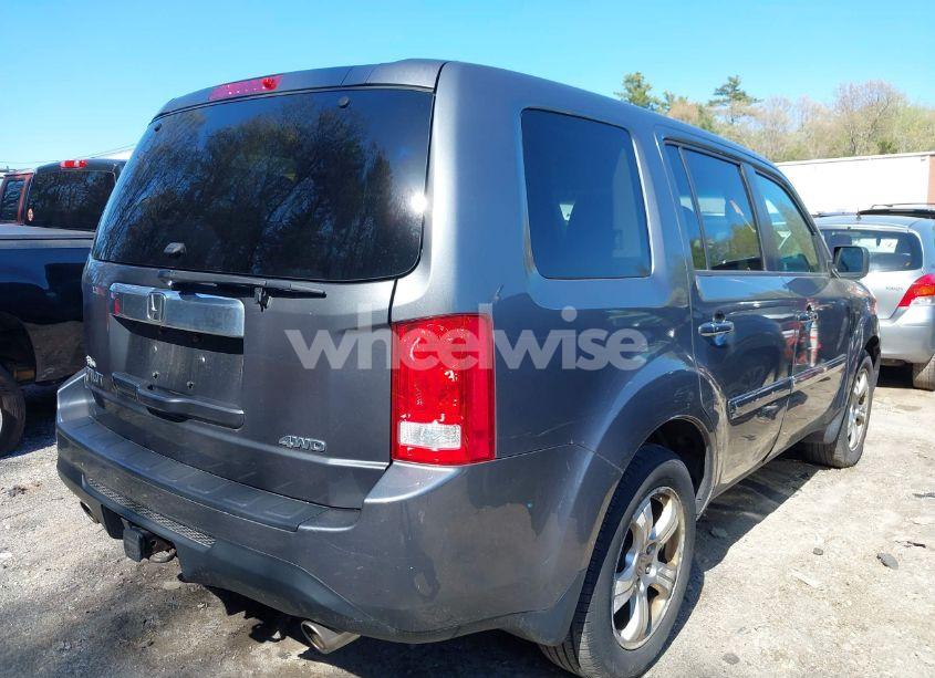 Photo 4 of 2012 Honda Pilot EX-L (VIN 5FNYF4H61CB064197)