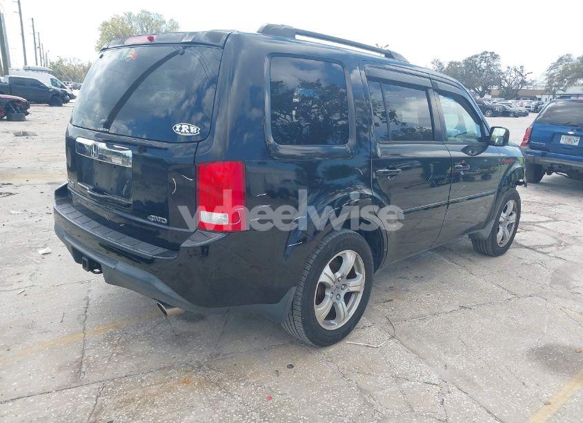 Photo 4 of 2012 Honda Pilot EX-L (VIN 5FNYF4H63CB042993)