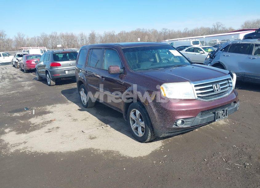 2012 Honda Pilot EX-L (VIN 5FNYF4H63CB079171) main photo