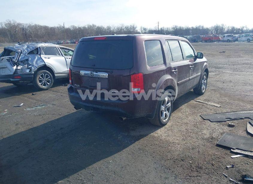 Photo 4 of 2012 Honda Pilot EX-L (VIN 5FNYF4H63CB079171)