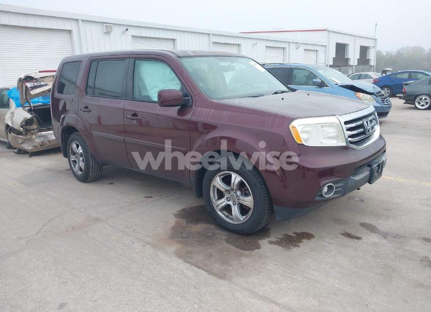 2014 Honda Pilot EX-L (VIN 5FNYF4H63EB049882) main photo