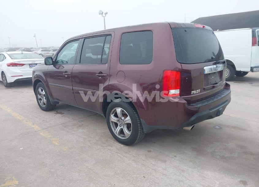 Photo 3 of 2014 Honda Pilot EX-L (VIN 5FNYF4H63EB049882)