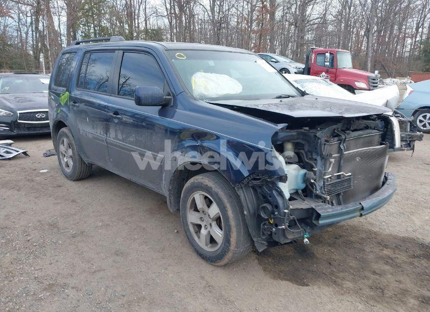 2011 Honda Pilot EX-L (VIN 5FNYF4H64BB103413) main photo