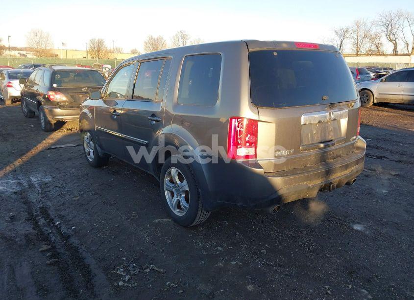 Photo 3 of 2012 Honda Pilot EX-L (VIN 5FNYF4H67CB012332)