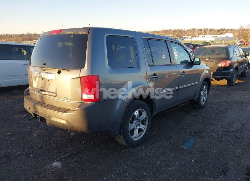 Photo 4 of 2012 Honda Pilot EX-L (VIN 5FNYF4H67CB012332)