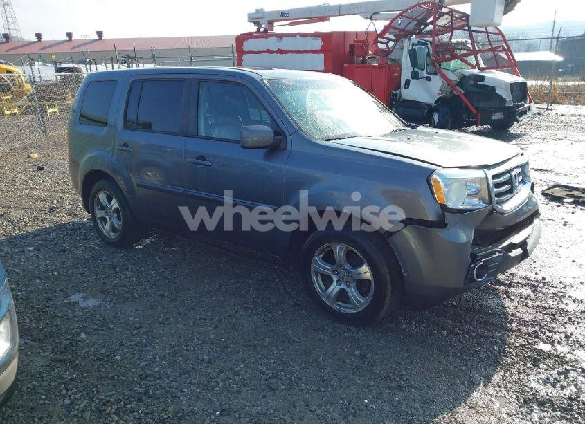 2013 Honda Pilot EX-L (VIN 5FNYF4H67DB035594) main photo