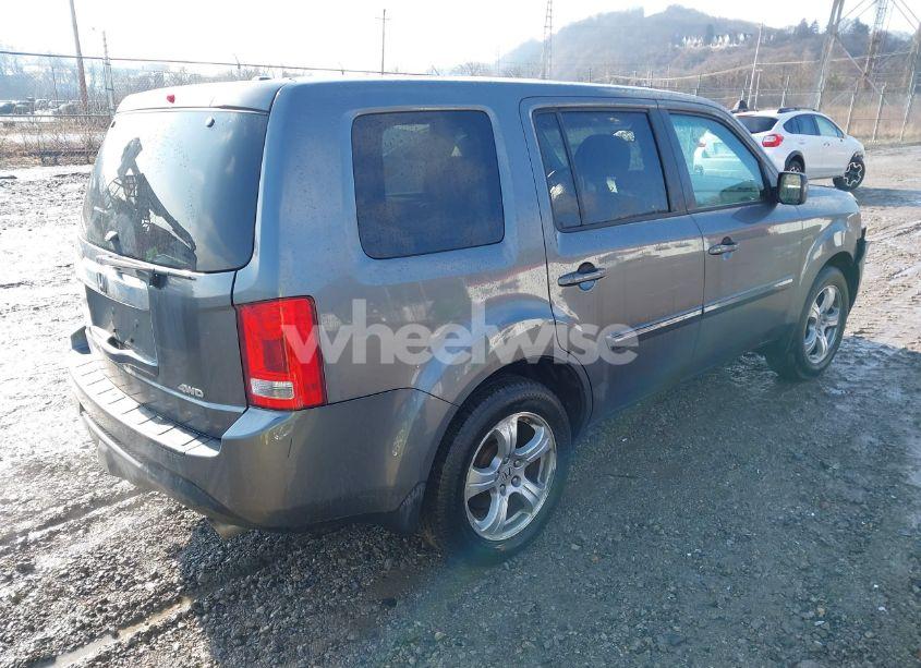 Photo 4 of 2013 Honda Pilot EX-L (VIN 5FNYF4H67DB035594)