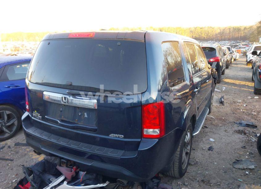Photo 4 of 2012 Honda Pilot EX-L (VIN 5FNYF4H68CB002750)