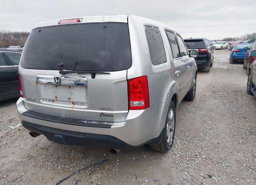 Photo 4 of 2012 Honda Pilot EX-L (VIN 5FNYF4H68CB008967)