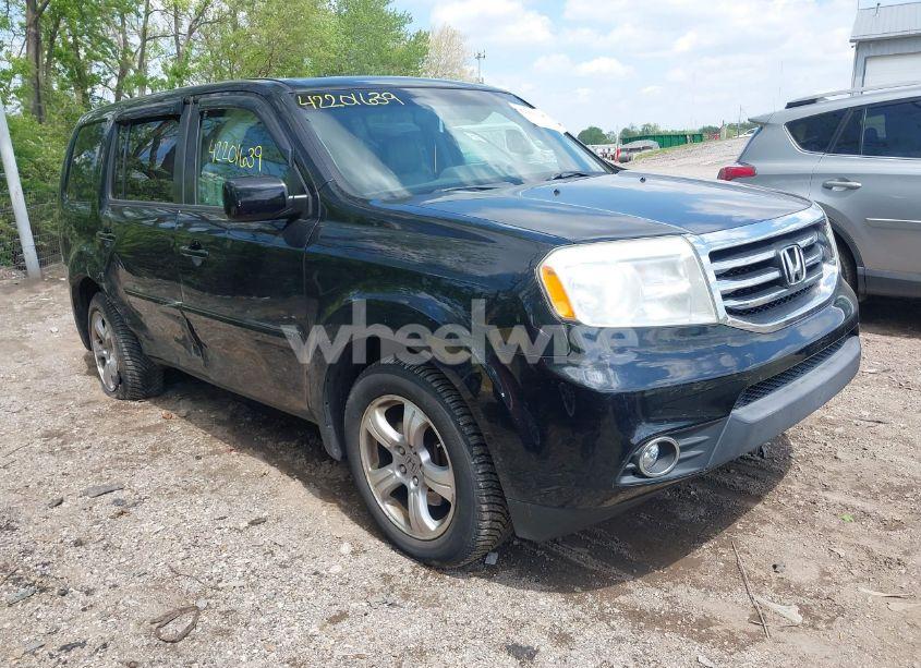 2012 Honda Pilot EX-L (VIN 5FNYF4H68CB084429) main photo