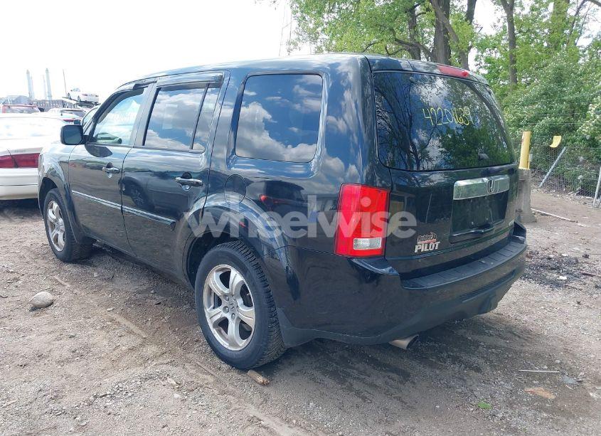 Photo 3 of 2012 Honda Pilot EX-L (VIN 5FNYF4H68CB084429)