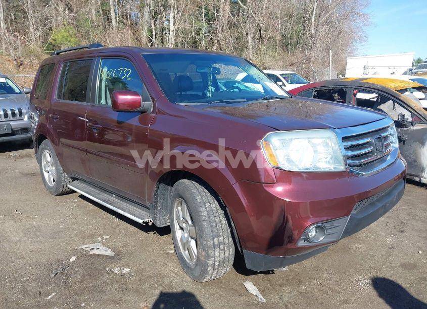 2011 Honda Pilot EX-L (VIN 5FNYF4H70BB038097) main photo