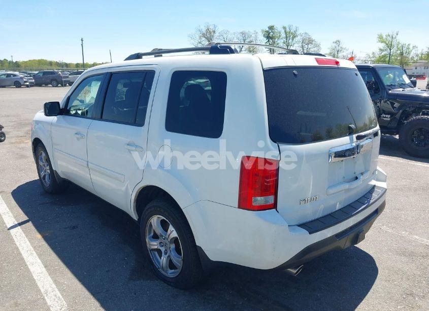 Photo 3 of 2012 Honda Pilot EX-L (VIN 5FNYF4H70CB064961)