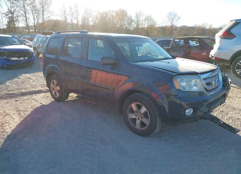 2011 Honda Pilot EX-L (VIN 5FNYF4H71BB090581) main photo