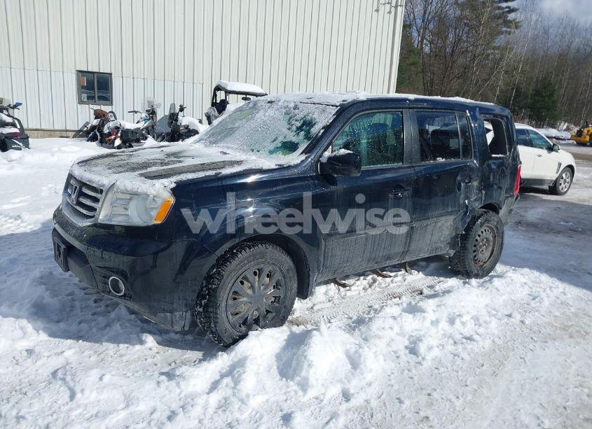 Photo 2 of 2013 Honda Pilot EX-L (VIN 5FNYF4H74DB080386)