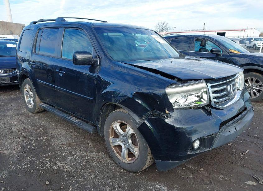 2014 Honda Pilot EX-L (VIN 5FNYF4H75EB007593) main photo
