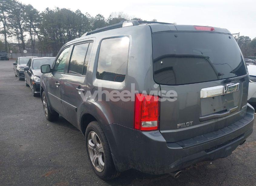 Photo 3 of 2012 Honda Pilot EX-L (VIN 5FNYF4H77CB011299)