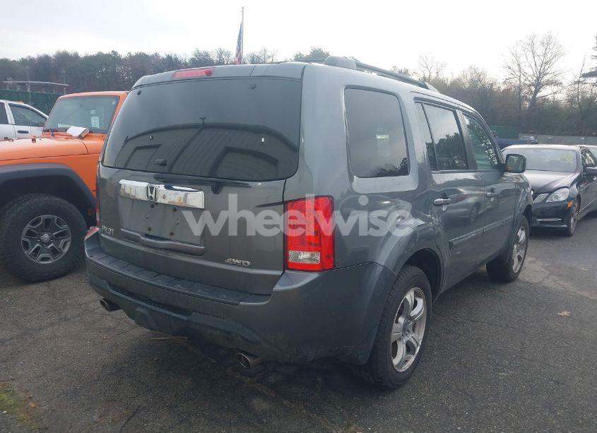 Photo 4 of 2012 Honda Pilot EX-L (VIN 5FNYF4H77CB011299)