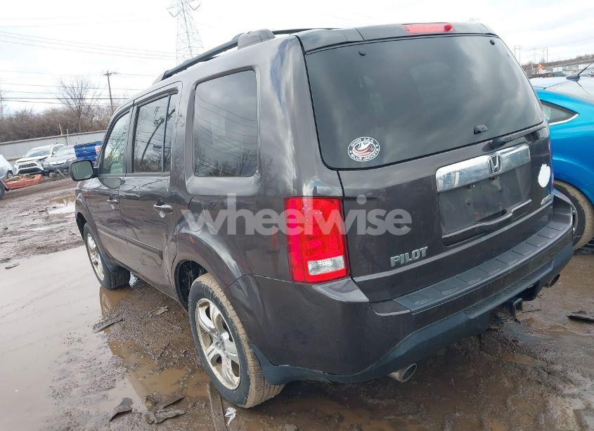 Photo 3 of 2012 Honda Pilot EX-L (VIN 5FNYF4H77CB015563)