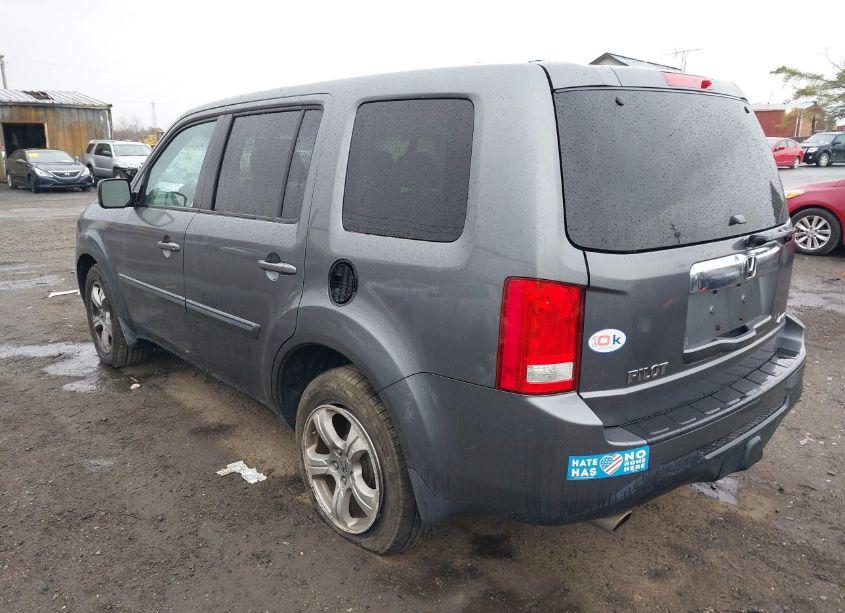 Photo 3 of 2012 Honda Pilot EX-L (VIN 5FNYF4H77CB044593)