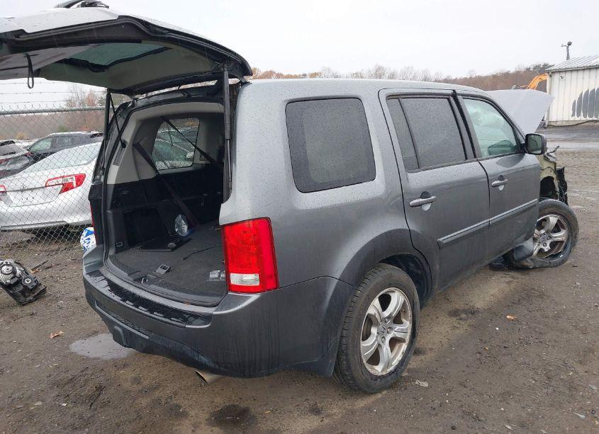 Photo 4 of 2012 Honda Pilot EX-L (VIN 5FNYF4H77CB044593)