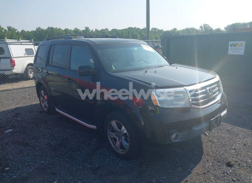2012 Honda Pilot EX-L (VIN 5FNYF4H77CB084401) main photo