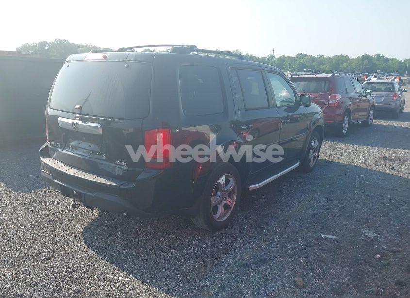 Photo 4 of 2012 Honda Pilot EX-L (VIN 5FNYF4H77CB084401)