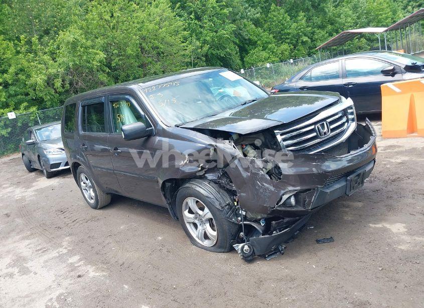 2012 Honda Pilot EX-L (VIN 5FNYF4H79CB026760) main photo