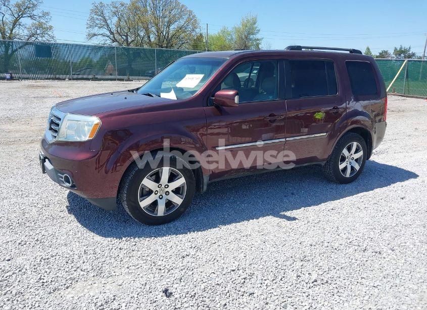 Photo 2 of 2012 Honda Pilot TOURING (VIN 5FNYF4H90CB020623)