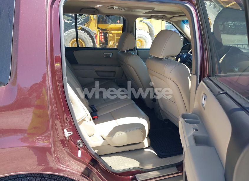 Photo 8 of 2012 Honda Pilot TOURING (VIN 5FNYF4H90CB020623)