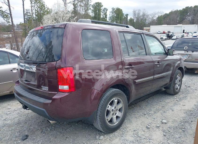 Photo 4 of 2011 Honda Pilot TOURING (VIN 5FNYF4H92BB006334)