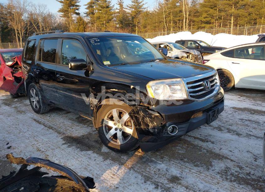 2012 Honda Pilot TOURING (VIN 5FNYF4H92CB043336) main photo