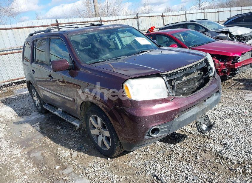 2013 Honda Pilot TOURING (VIN 5FNYF4H92DB072661) main photo