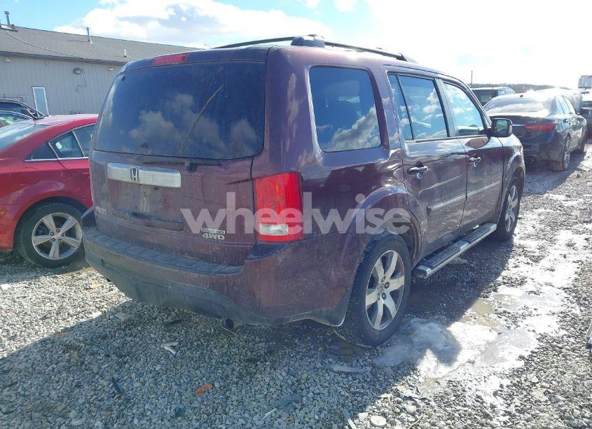 Photo 4 of 2013 Honda Pilot TOURING (VIN 5FNYF4H92DB072661)