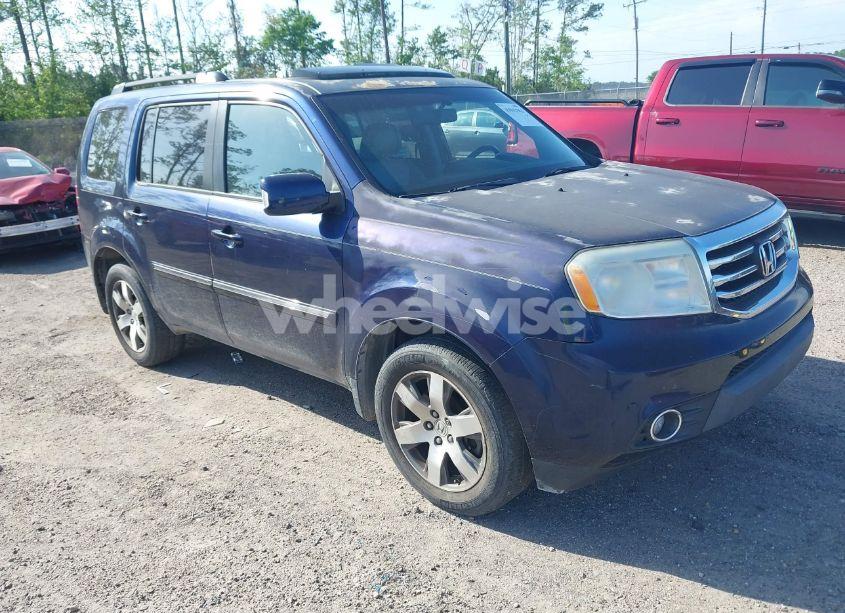 2014 Honda Pilot TOURING (VIN 5FNYF4H92EB019248) main photo