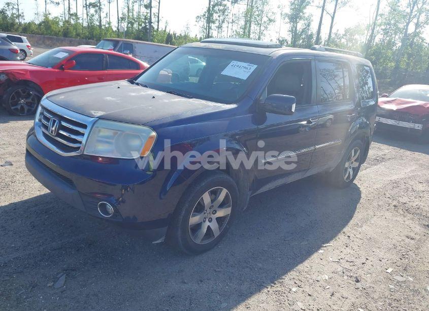 Photo 2 of 2014 Honda Pilot TOURING (VIN 5FNYF4H92EB019248)