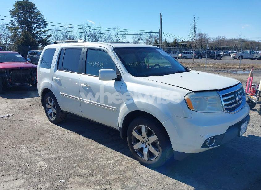 2014 Honda Pilot TOURING (VIN 5FNYF4H92EB044666) main photo