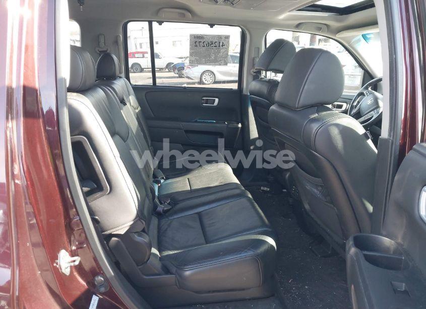 Photo 8 of 2011 Honda Pilot TOURING (VIN 5FNYF4H93BB065263)