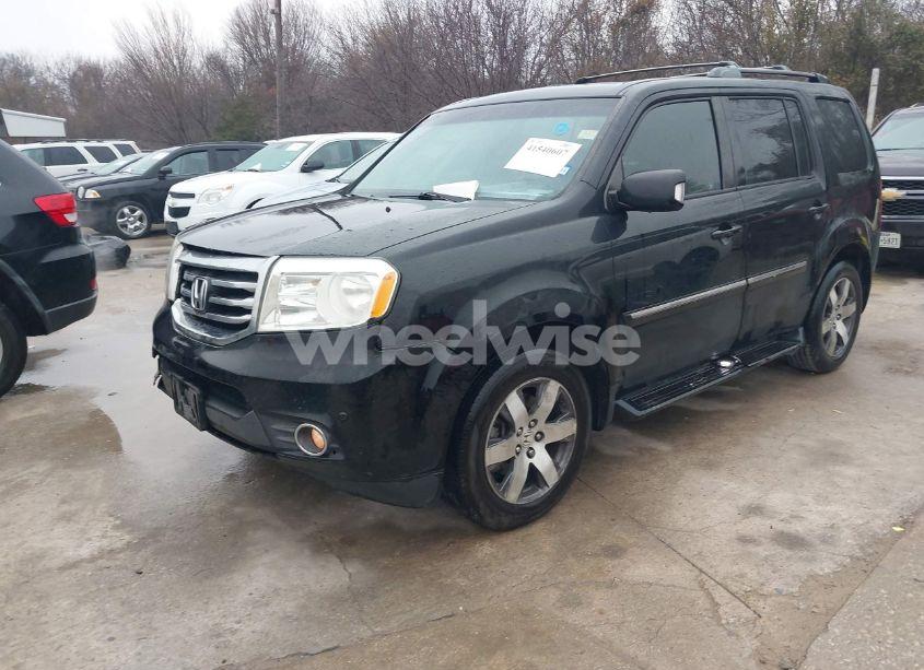 Photo 2 of 2012 Honda Pilot TOURING (VIN 5FNYF4H94CB076449)