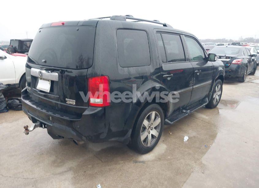 Photo 4 of 2012 Honda Pilot TOURING (VIN 5FNYF4H94CB076449)