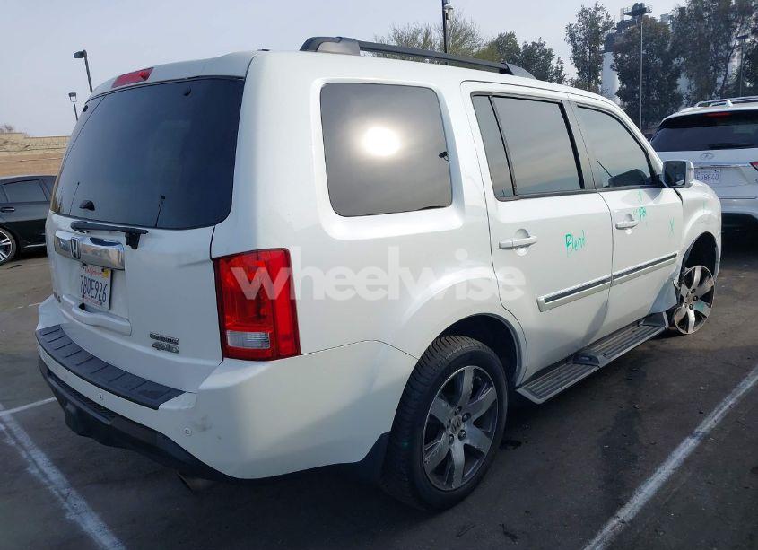 Photo 4 of 2013 Honda Pilot TOURING (VIN 5FNYF4H94DB019993)