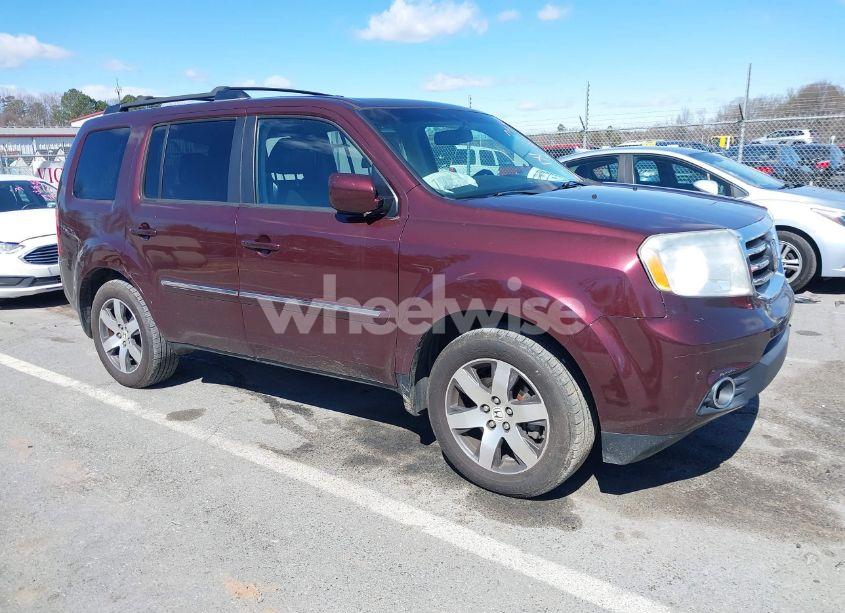 2013 Honda Pilot TOURING (VIN 5FNYF4H95DB017430) main photo