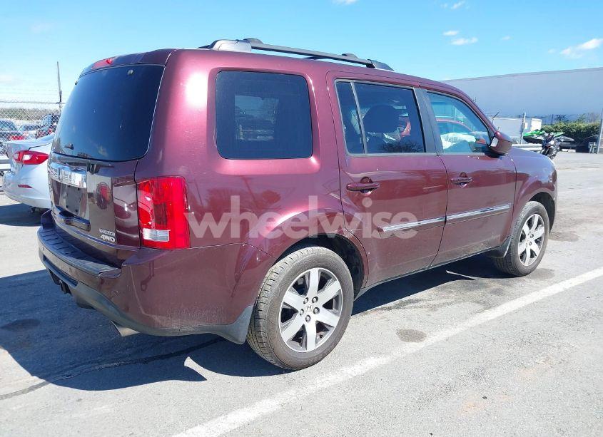 Photo 4 of 2013 Honda Pilot TOURING (VIN 5FNYF4H95DB017430)
