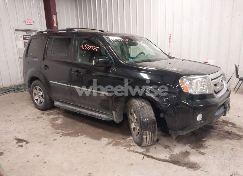 2010 Honda Pilot TOURING (VIN 5FNYF4H96AB007923) main photo