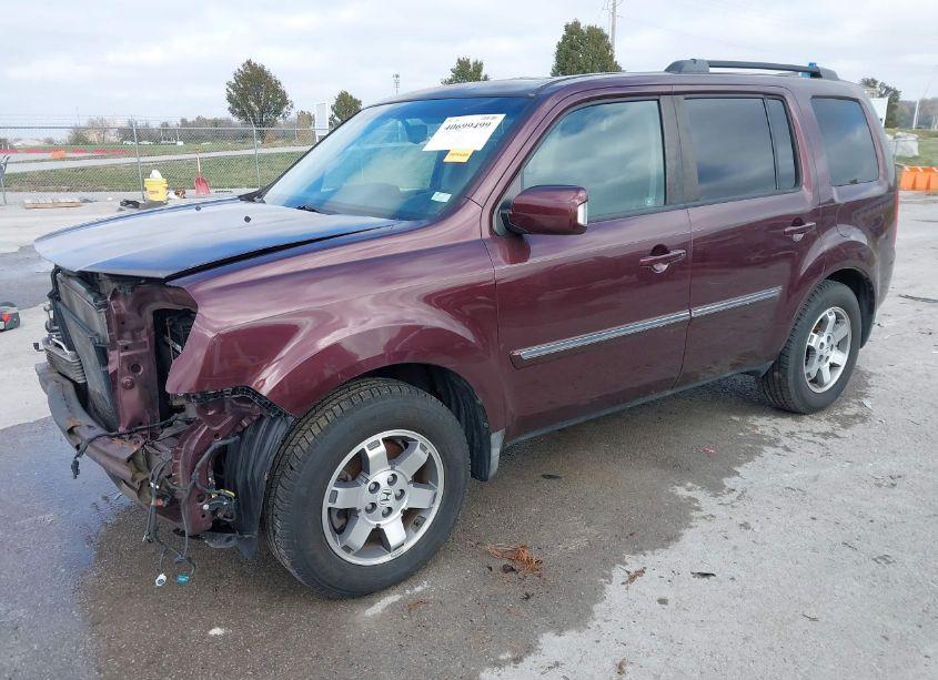 Photo 2 of 2010 Honda Pilot TOURING (VIN 5FNYF4H96AB012149)