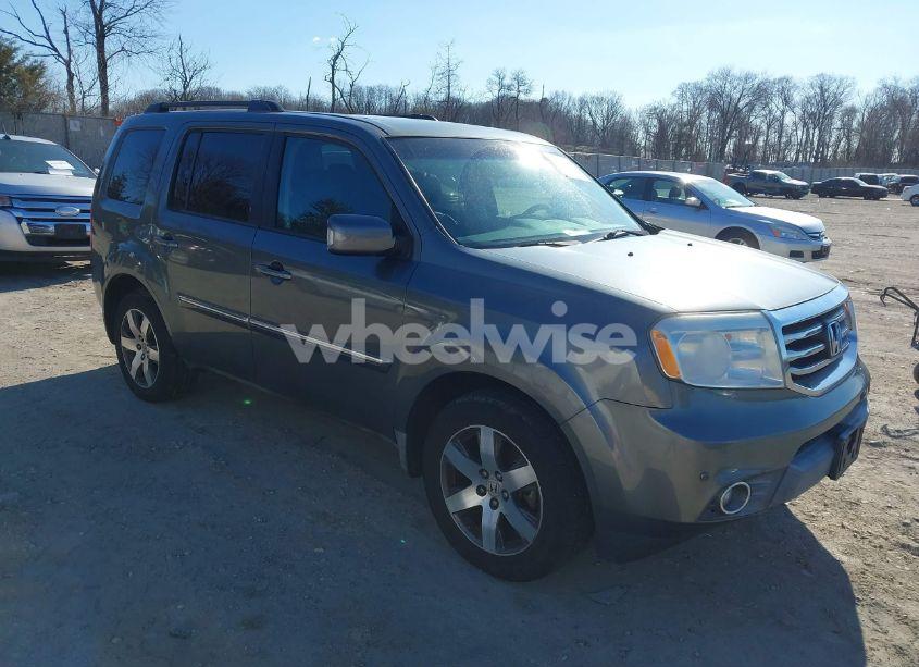 2012 Honda Pilot TOURING (VIN 5FNYF4H96CB043890) main photo