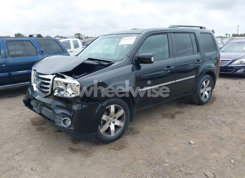 Photo 2 of 2012 Honda Pilot TOURING (VIN 5FNYF4H98CB059461)