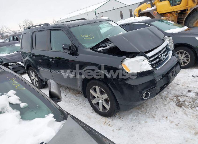 2014 Honda Pilot TOURING (VIN 5FNYF4H98EB055736) main photo