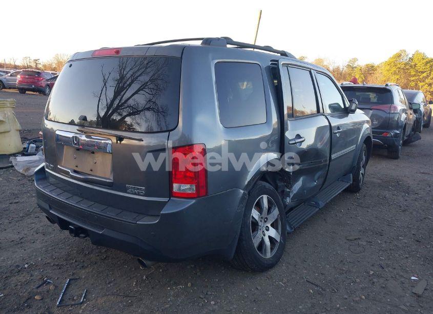 Photo 4 of 2012 Honda Pilot TOURING (VIN 5FNYF4H99CB010253)