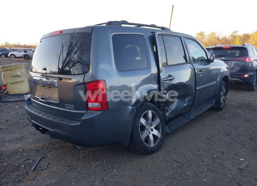 Photo 6 of 2012 Honda Pilot TOURING (VIN 5FNYF4H99CB010253)